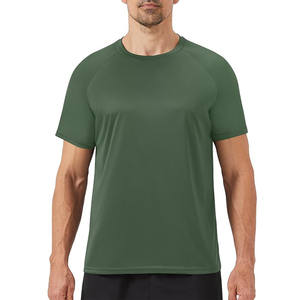 เสื้อยืดกีฬาออกกำลังกายแฟชั่นฤดูร้อนของผู้ชายเสื้อลำลองแห้งเร็วแบบกำหนดเองพิมพ์ลายดิจิตอล - Product Image 5