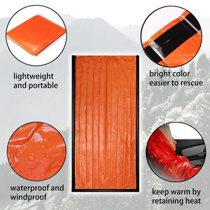 Kantong tidur darurat, ringan, tahan air, luar ruangan, Kit pertolongan pertama tahan air, ransel kompresi, mendaki, berkemah - Product Image 4