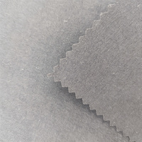 Tissu en nylon noir uni, écologique, respirant, extensible, de poids moyen, doux, 1000 mètres MOQ, vente en gros pour l'extérieur - Collection 2023