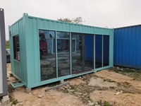 Maison préfabriquée personnalisée en conteneur, bâtiment modulaire, maison portable, structure en acier, logement pour travailleurs, chantier de construction