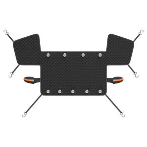 Housse de protection hivernale pour pare-brise de voiture à trois fenêtres avec six sangles, anti-givre, anti-éclatement, imperméable, type crochet - Product Image 5