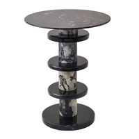 Canapés blancs nordiques pour salon, table d'appoint moderne, table basse ronde en marbre pour café