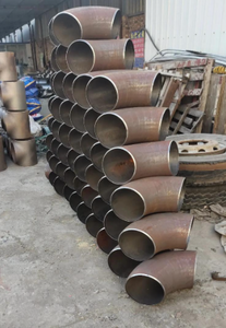 Codo de Acero al Carbono de Gran Diámetro DN15-DN2000, de Alta Presión, con Revestimiento Anticorrosivo para Proyectos de Suministro de Agua Municipal - Product Image 6