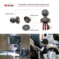 Adaptateur cnc pour filetage des vis 1/4 et 360 degrés, vis avec tête à bille de pouce, pivotant à 1/4 degrés et mini-tête à bille