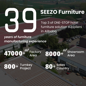 Ensemble de meubles de chambre à coucher d'hôtel en bois moderne européen, luxe sur mesure avec garantie de 10 ans - Product Image 5