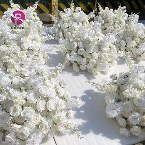 "Cower corpieces" كرات زهور صناعية لتزيين حفلات الزفاف - Product Image 6