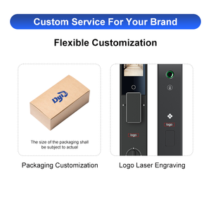 Serrure de porte intelligente Tuya AI Smart Home WiFi avec reconnaissance faciale 3D, reconnaissance des veines palmaires, caméra, biométrique, entièrement automatique, serrure numérique - Product Image 6