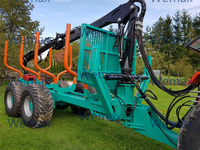 6ton Farm rimorchio del trattore di lavoro