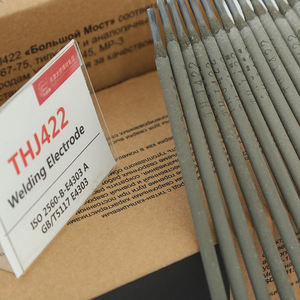 Elektroda Las Baja Karbon Tipe Titanium Berlapis untuk Las CO2, Batang Elektroda Las E4303 J422 - Product Image 3