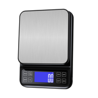 Balance de cuisine électronique Dr.Heng DH-406 avec logo personnalisé, couleur du boîtier, écran LCD, grande capacité, 15 kg, 1 g