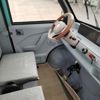 Camionnette électrique Xingpeng 50 kW avec réservoir amovible, cabine 4 portes, phares LED, freins à disque, batterie au lithium, hydraulique