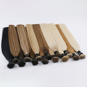 Самые продаваемые двойные европейские волосы с выровненной кутикулой Омбре нанокольца для наращивания волос - Product Image 3