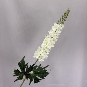 Guirlande artificielle de glycine, longue vigne fleurie suspendue, décoration décorative pour mariage et maison, accent floral violet - Product Image 3