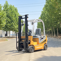 Offre Spéciale Chariot Élévateur Électrique 1T Hauteur de Levage 3m-6m Batterie Plomb-Acide Pneus Pleins Type Autoporté Modèle CPD10-C 60V HELI