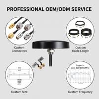 Antenne Combo Puck 2-en-1 MIMO Externe IP67 Étanche 5G 4G LTE à Fixation par Vis pour Passerelle IoT, Routeur, Véhicule, Camion