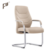 Vente en gros d'usine à Foshan de qualité supérieure Chaise pivotante pour le personnel de bureau à dossier moyen Chaises de salle de conférence