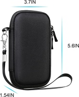 Étui de voyage rigide EVA SSD personnalisé pour Crucial X8 1 To/2 To/4 To SSD externe (USB 3.2) -Protection antichoc