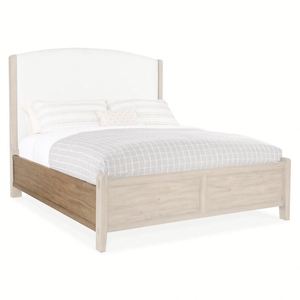 Cama Doble de Diseño Tradicional Americano Minimalista, Estilo Retro Francés Posmoderno, con Panel de Madera Sólida para Recámara Principal - Product Image 4