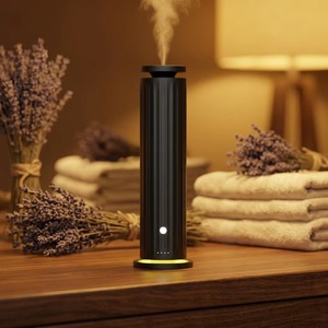 Diffuseur d'arômes éco-responsable à LED douce, sans eau, à double liquide, pour hôtel et maison, fonctionnement silencieux - Product Image 1