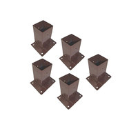 Pièces estampées en acier inoxydable, support de montage d'angle en métal à rainure en T, ancrages de levage en métal pour béton