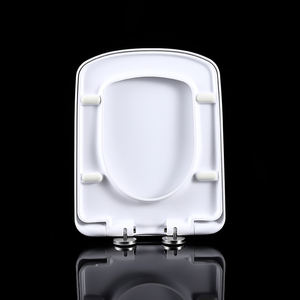 Couvre-siège de toilette UF haute brillance <span class=keywords><strong>Geberit</strong></span>, forme carrée, finition imitation céramique, super durable, résistant aux taches et aux rayures - Product Image 6