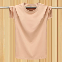 T-shirt décontracté pour homme 2026, best-seller, en coton pur doux de haute qualité, respirant et respectueux de la peau, avec col brodé