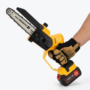 Tronçonneuse sans fil sans balais de 8 pouces, batterie au lithium 21V, <span class=keywords><strong>scie</strong></span> à chaîne électrique pour la coupe du bois, l'élagage des jardins - Product Image 6