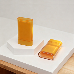 Tùy chỉnh hình bầu dục phẳng 20g xoắn lên Thanh khử mùi bao bì bơm lại cơ thể khử mùi Kem chống nắng container - Product Image 1