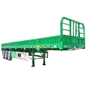 China Brand Half Body Trailer Semi <strong>Remorque</strong> <strong>Auto</strong> 4 Essieux Other Trailers for Sale - Product Image 5