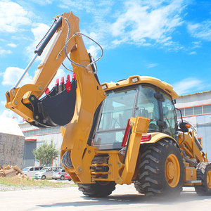 Nhà Máy Giá 4x4 <span class=keywords><strong>backhoe</strong></span> máy xúc <span class=keywords><strong>loader</strong></span> giá nhỏ <span class=keywords><strong>backhoe</strong></span> bánh xe tải với file đính kèm để bán - Product Image 1