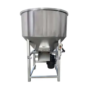 Feed Mixer Farm Stainless Iron Stainless Steel Small Particle Powder Mixing Seed Coating Machine Multi-Function Mixing Machine