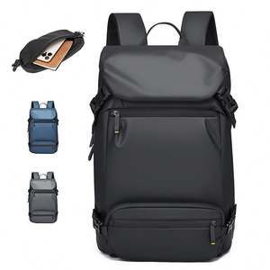 Sac à dos de voyage imperméable personnalisé avec logo en gros 2025, décontracté, pour hommes, sac pour étudiants, sac à dos pour ordinateur portable - Product Image 1