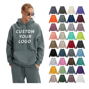 Wholesale Multi-color high quality men's hoodies and sweatshirts Custom logo hoodies Hot hoodies 100% men's cotton