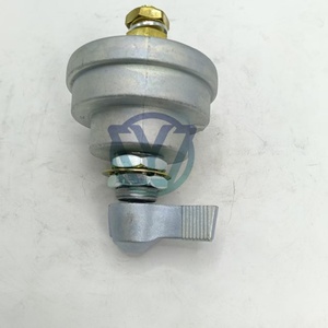 Interruptor de Desconexión de Energía Principal de Batería 21L7-10500 de 2 Terminales para Excavadora R60-7 R210-7 R305-7, Interruptor de Corte Principal 21L710500 - Product Image 2