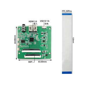 High Brightness 8K 10.3 Inch 7680*4320 MONO <b>Black</b> White Screen MIPI Conversion Driver <b>Board</b> LCD Display 10.3-inch 8K MONO LCD 10 - Product Image 4