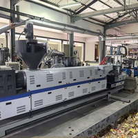 Machine de granulation de plastique recyclé PP PE PS ABS PC PA PET, machine de fabrication de granulés de plastique, fabrication de machines de granulation de plastique