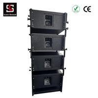 Système de sonorisation Line Array Lasesound Vera 10 pour extérieur, avec caisson de basses passif de 18 pouces pour la scène