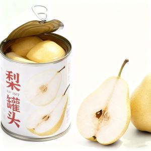 Pere in Scatola di Qualità da Esportazione, Polpa di Frutta Fresca Senza Conservanti, Pronta da Mangiare, 425g / Lattina - Product Image 2