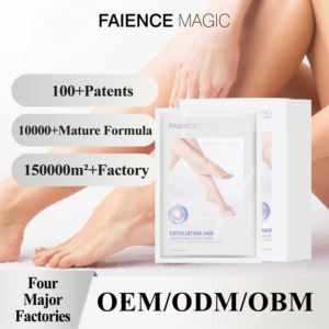 Venta al por mayor personalizado hidratante Peeling máscara masajeador de pies Spa cuidado de la piel producto exfoliante pie enmascarar Peel - Product Image 2