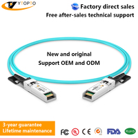 Câble optique actif YTOPTO 10G SFP+ AOC OM3 850nm compatible avec Cisco, Juniper, Alcatel-Lucent, Brocade, Ruijie, Arista, Mikrotik