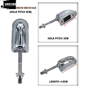 จิงอิง 2025 โรงงานขายส่ง ชุดกลองทอมทอม ระยะรู 3 ซม. ห่วงยึดกลองโลหะ อะไหล่และอุปกรณ์เสริมสำหรับชุดกลอง - Product Image 2