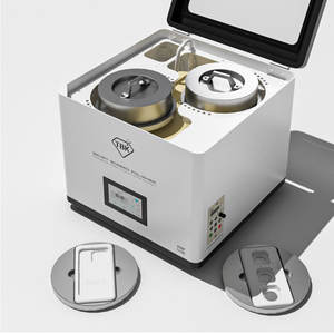 TBK 938F мини-Полировальный Станок для полировки воды настольного типа с дисплеем, отполированный от царапин, встроенный серводвигатель, 2 станции - Product Image 5