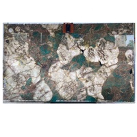 Patch en granit verte turquoise, 1 pièce, de luxe, style exotique, pour la décoration de l'hôtel