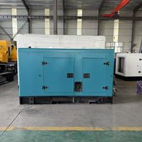 Groupe électrogène diesel Weifang Power Ricardo 40KW/50KVA, alternateur 100% cuivre, sortie 400V, châssis ouvert automatique, ATS, usage domestique, 50/60Hz