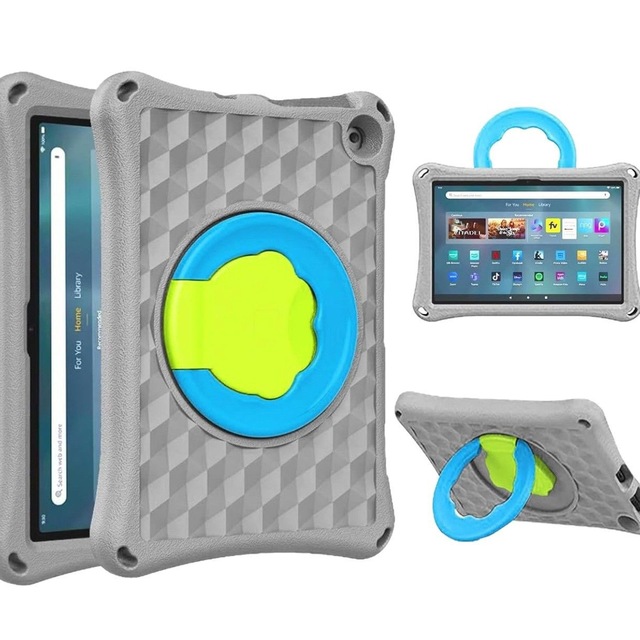 Kids EVA Foam Shockproof Tablet Rugged Cover case for iPad 10.2 10.5 Air 3 with 360 Rotate KickStand Back Cover