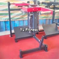 YONGLING FITNESS YL-1075 – Appareil de musculation professionnel pour salle de sport, entraîneur de squat à pendule pour l'entraînement de force