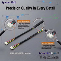 Cable SH1.0-MX1.25-5P, Cable de Cobre Estañado de 28AWG de SH1.0 a MX1.25 de 5 Pines para Conexión de Señal de PCB de Sensor de Cámara Mini para UAV
