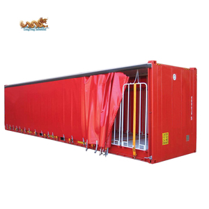 <span class=keywords><strong>40</strong></span> Pés PVC Cortina Side Porta Abertura Pallet Wide 40ft <span class=keywords><strong>High</strong></span> <span class=keywords><strong>Cube</strong></span> Open Side <span class=keywords><strong>Container</strong></span> para Venda - Product Image 1