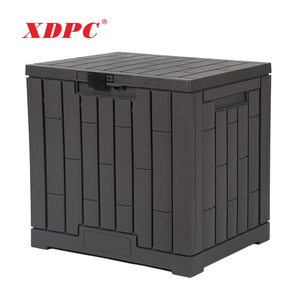 Boîte de rangement extérieure en plastique pour terrasse, jardin, cour, armoire de rangement étanche pour outils de jardinage, casiers de rangement domestiques - Product Image 3