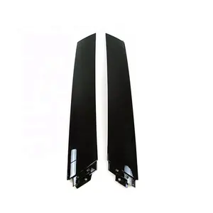 Pièces de décoration de pilier A noir brillant, panneau de garniture de pilier A de toit suspendu pour Land Rover Defender 2020 +